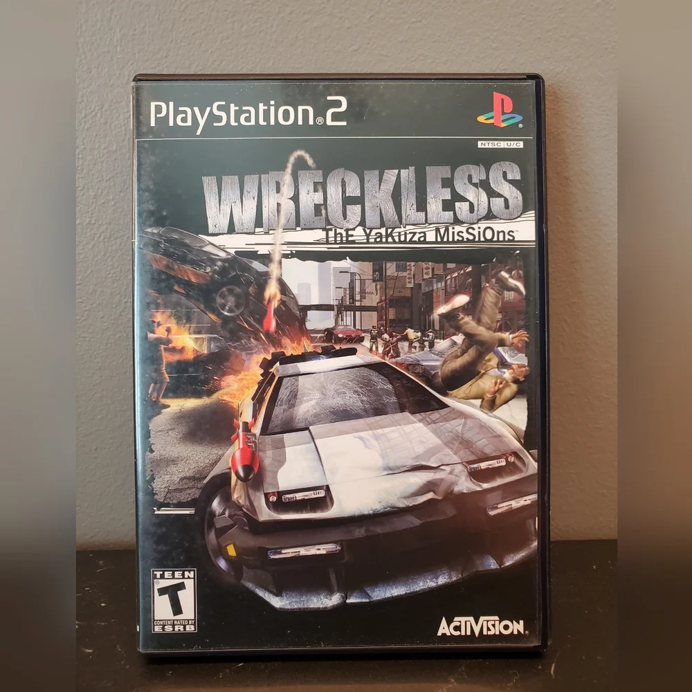 Wreckless: The Yakuza Missions Playstation 2.